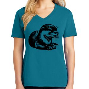 Women's V-neck Tee Thumbnail