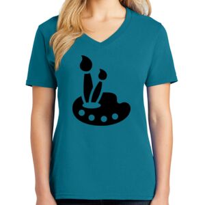 Women's V-neck Tee Thumbnail