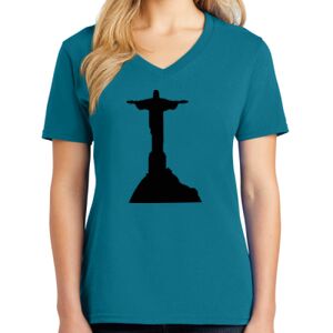 Women's V-neck Tee Thumbnail