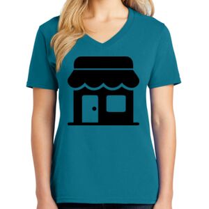 Women's V-neck Tee Thumbnail