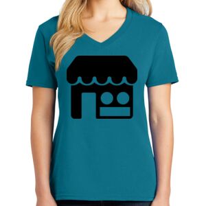 Women's V-neck Tee Thumbnail