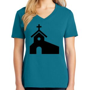 Women's V-neck Tee Thumbnail