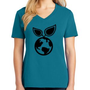 Women's V-neck Tee Thumbnail