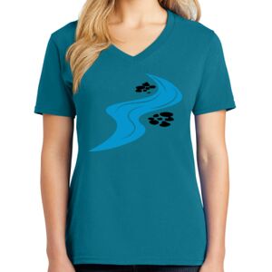 Women's V-neck Tee Thumbnail