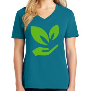 Women's V-neck Tee Thumbnail