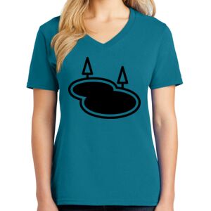 Women's V-neck Tee Thumbnail