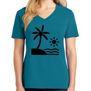 Women's V-neck Tee Thumbnail