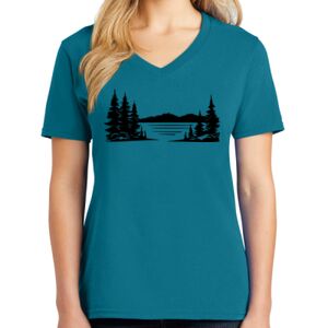 Women's V-neck Tee Thumbnail