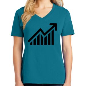 Women's V-neck Tee Thumbnail