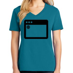 Women's V-neck Tee Thumbnail