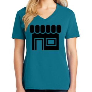 Women's V-neck Tee Thumbnail