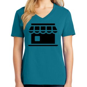 Women's V-neck Tee Thumbnail