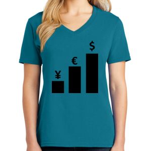 Women's V-neck Tee Thumbnail
