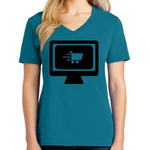 Women's V-neck Tee Thumbnail