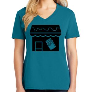 Women's V-neck Tee Thumbnail