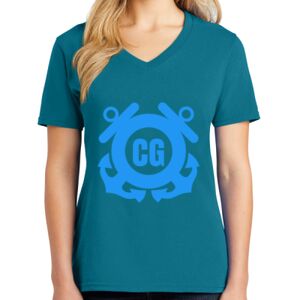 Women's V-neck Tee Thumbnail