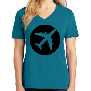 Women's V-neck Tee Thumbnail