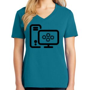 Women's V-neck Tee Thumbnail