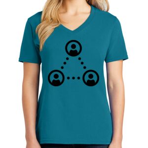 Women's V-neck Tee Thumbnail