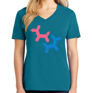 Women's V-neck Tee Thumbnail