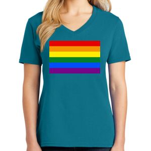 Women's V-neck Tee Thumbnail