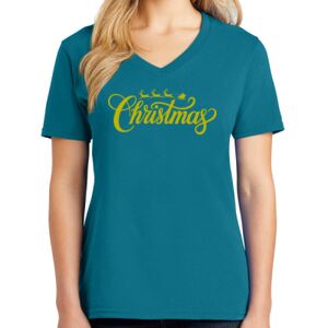 Women's V-neck Tee Thumbnail
