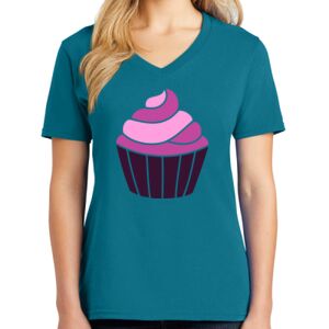 Women's V-neck Tee Thumbnail