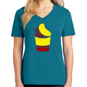 Women's V-neck Tee Thumbnail