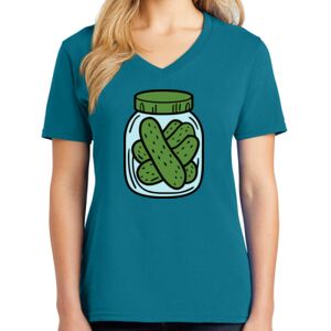 Women's V-neck Tee Thumbnail