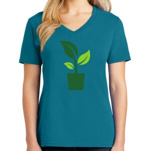 Women's V-neck Tee Thumbnail