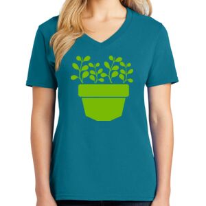 Women's V-neck Tee Thumbnail