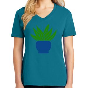 Women's V-neck Tee Thumbnail