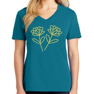 Women's V-neck Tee Thumbnail