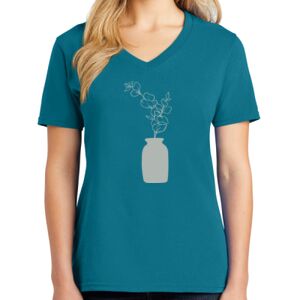 Women's V-neck Tee Thumbnail