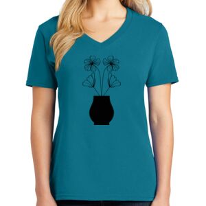 Women's V-neck Tee Thumbnail