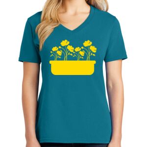 Women's V-neck Tee Thumbnail