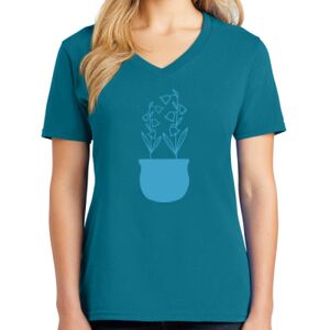 Women's V-neck Tee Thumbnail
