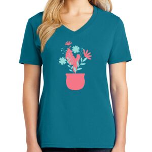 Women's V-neck Tee Thumbnail