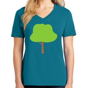 Women's V-neck Tee Thumbnail