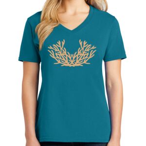 Women's V-neck Tee Thumbnail