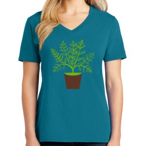Women's V-neck Tee Thumbnail