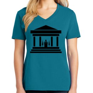Women's V-neck Tee Thumbnail