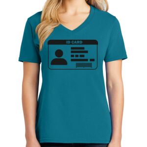 Women's V-neck Tee Thumbnail