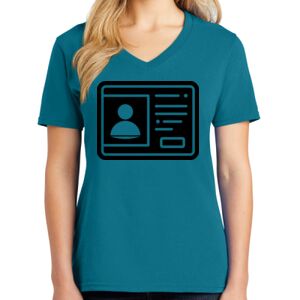 Women's V-neck Tee Thumbnail