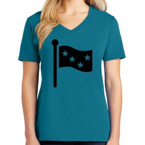 Women's V-neck Tee Thumbnail