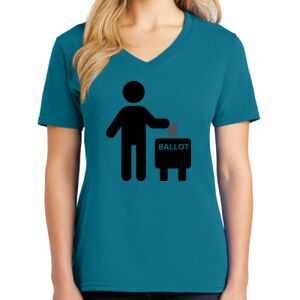 Women's V-neck Tee Thumbnail