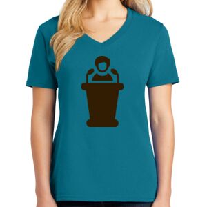Women's V-neck Tee Thumbnail