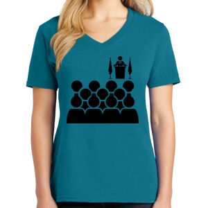 Women's V-neck Tee Thumbnail