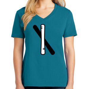 Women's V-neck Tee Thumbnail