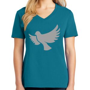 Women's V-neck Tee Thumbnail